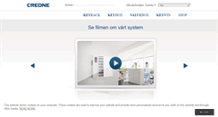 Desktop Screenshot of creone.se