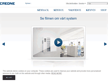Tablet Screenshot of creone.se
