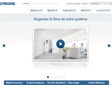 Tablet Screenshot of creone.fr